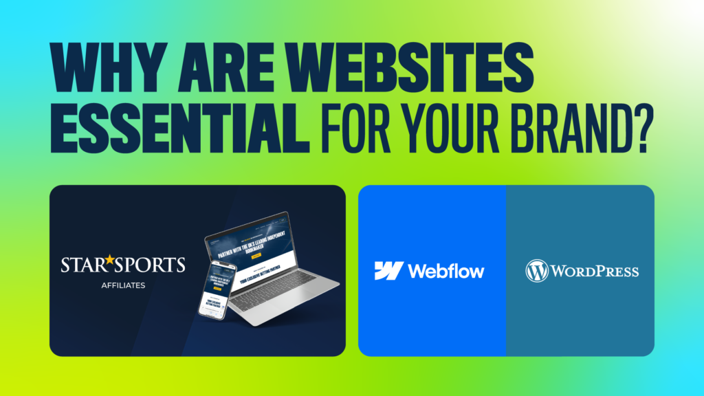 Why are websites essential for your brand?